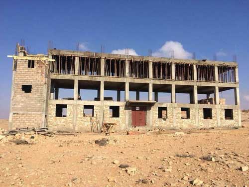 School being built in Somalia School being built in somalia